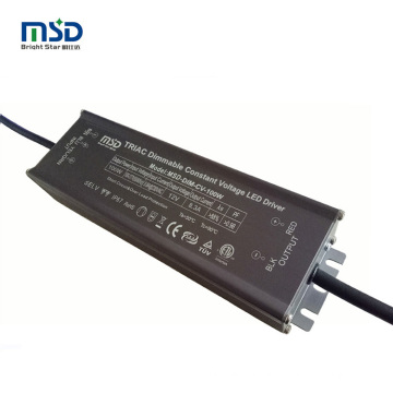 Waterproof constant voltage 75W 12V triac dimmable 32w led driver for trailing leading dimmers power supply 12v 6a